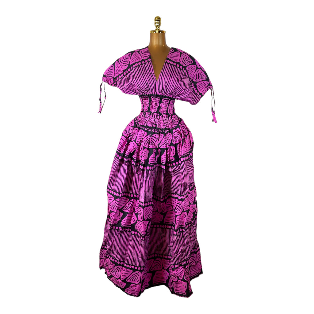 IMADE CINCHED WAIST DRESS
