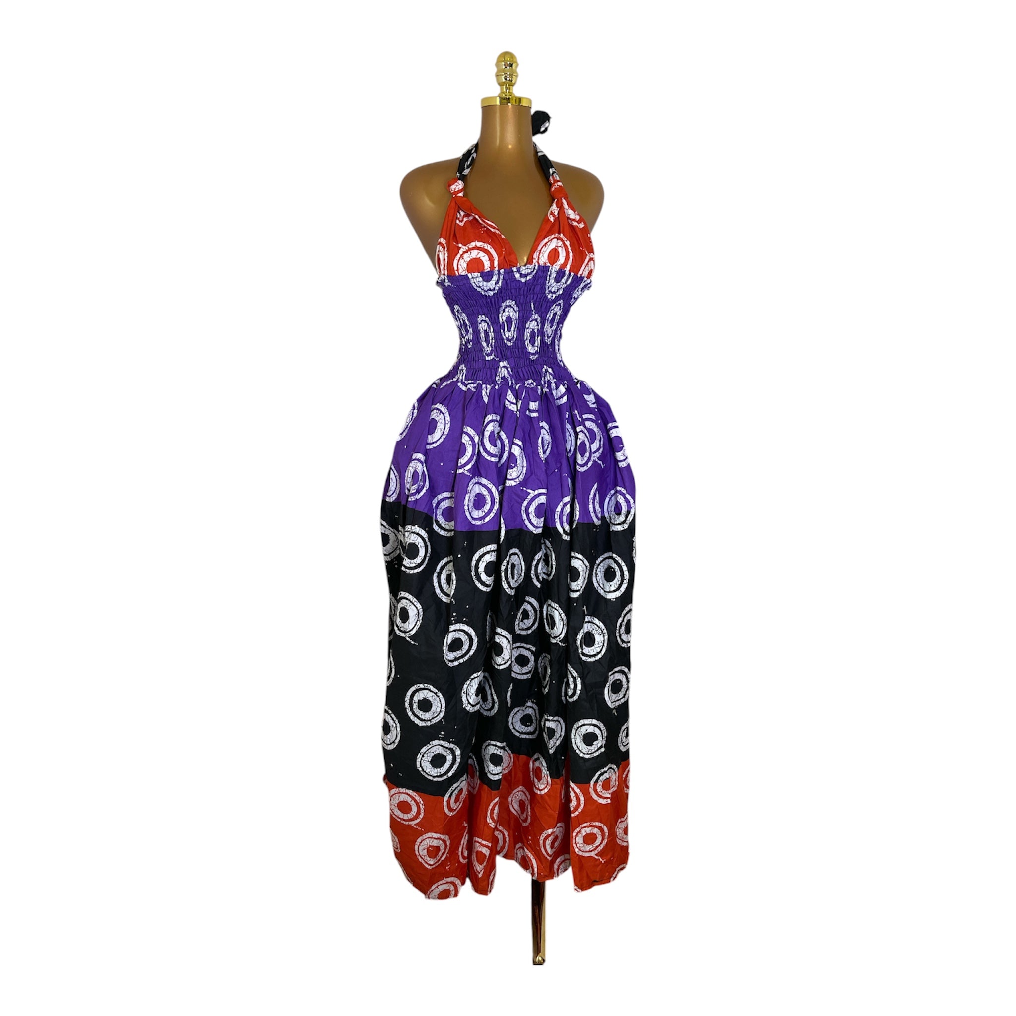 ANNICA SMOKED MAXI DRESS