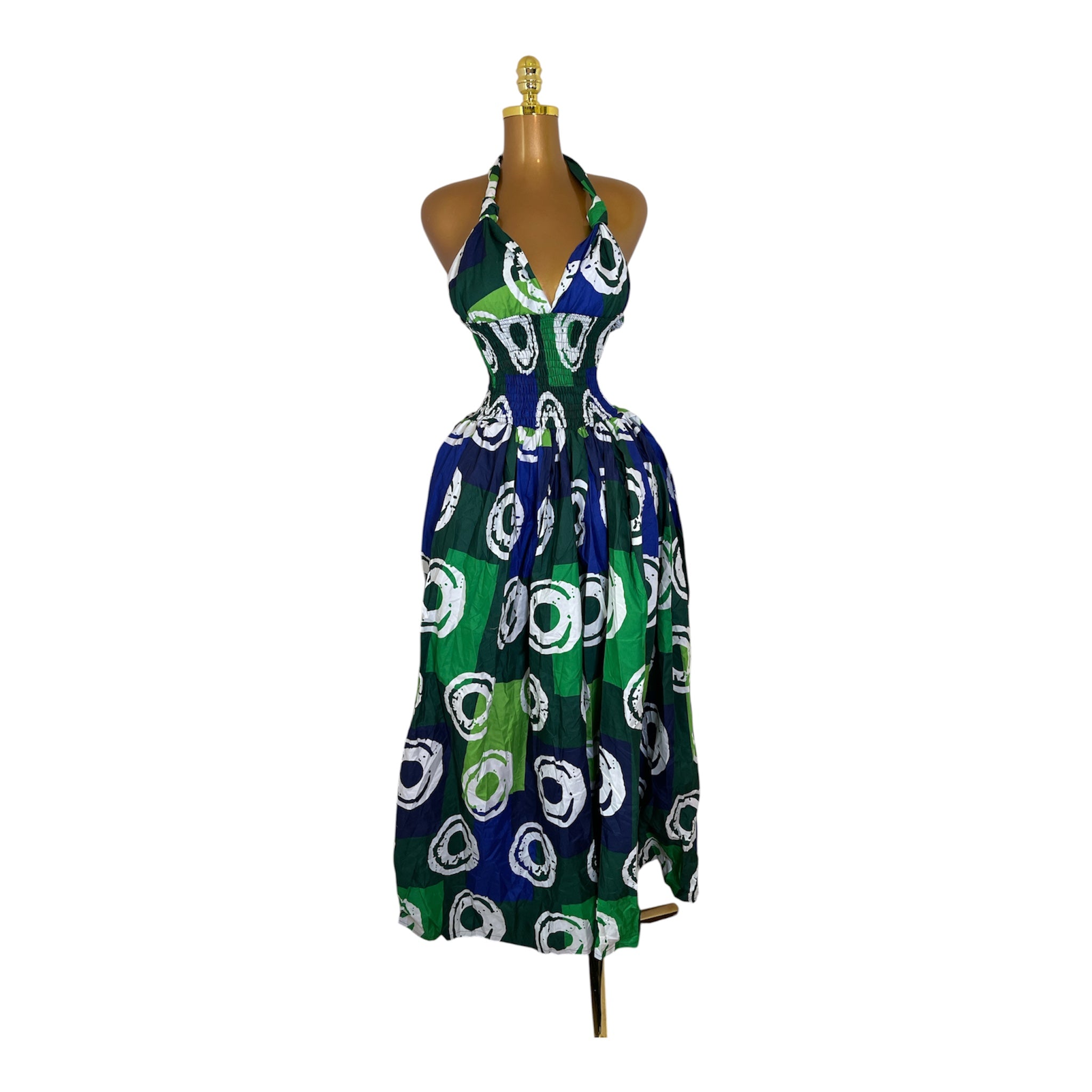 ANNICA SMOKED MAXI DRESS