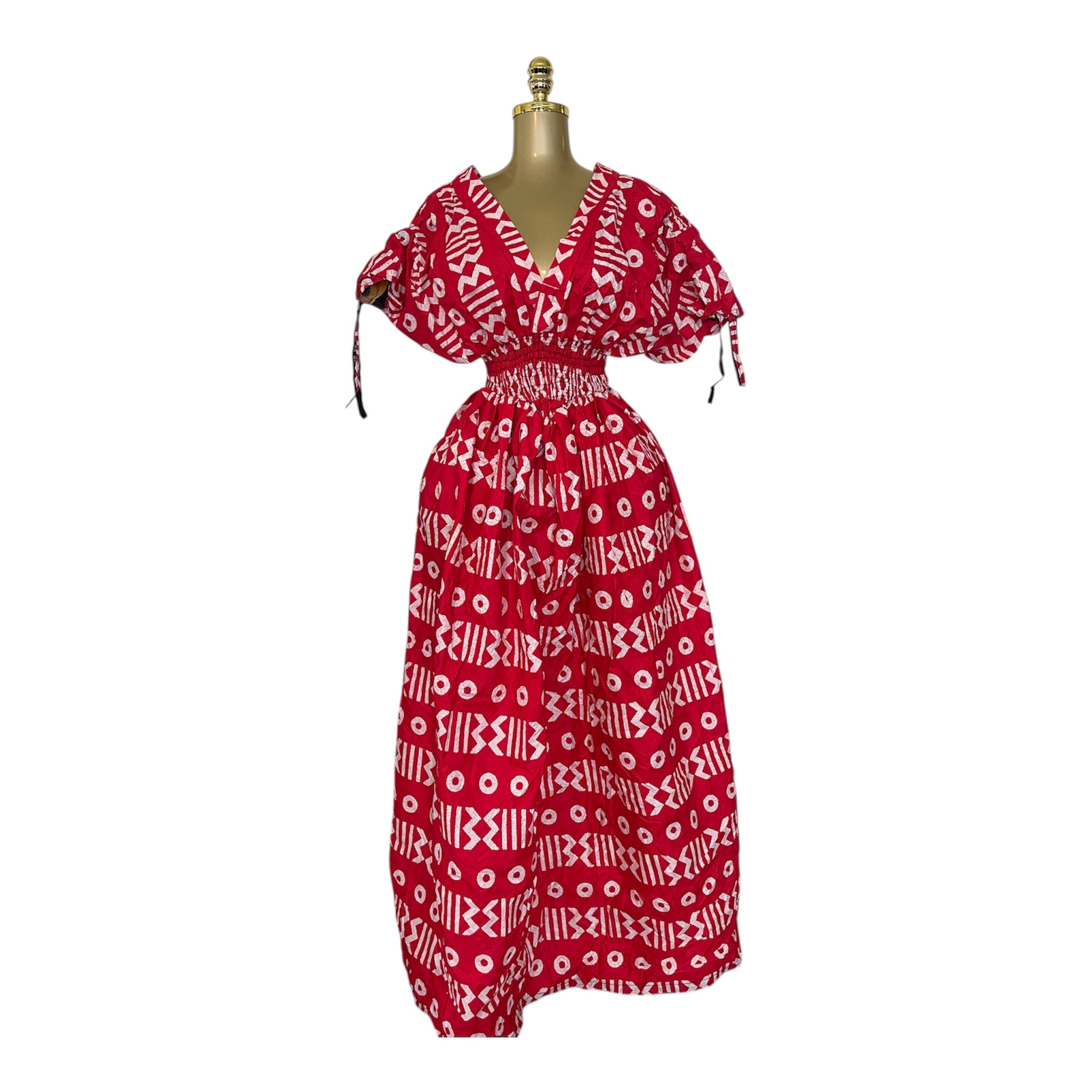 ANNICA DRAWSTRING DRESS