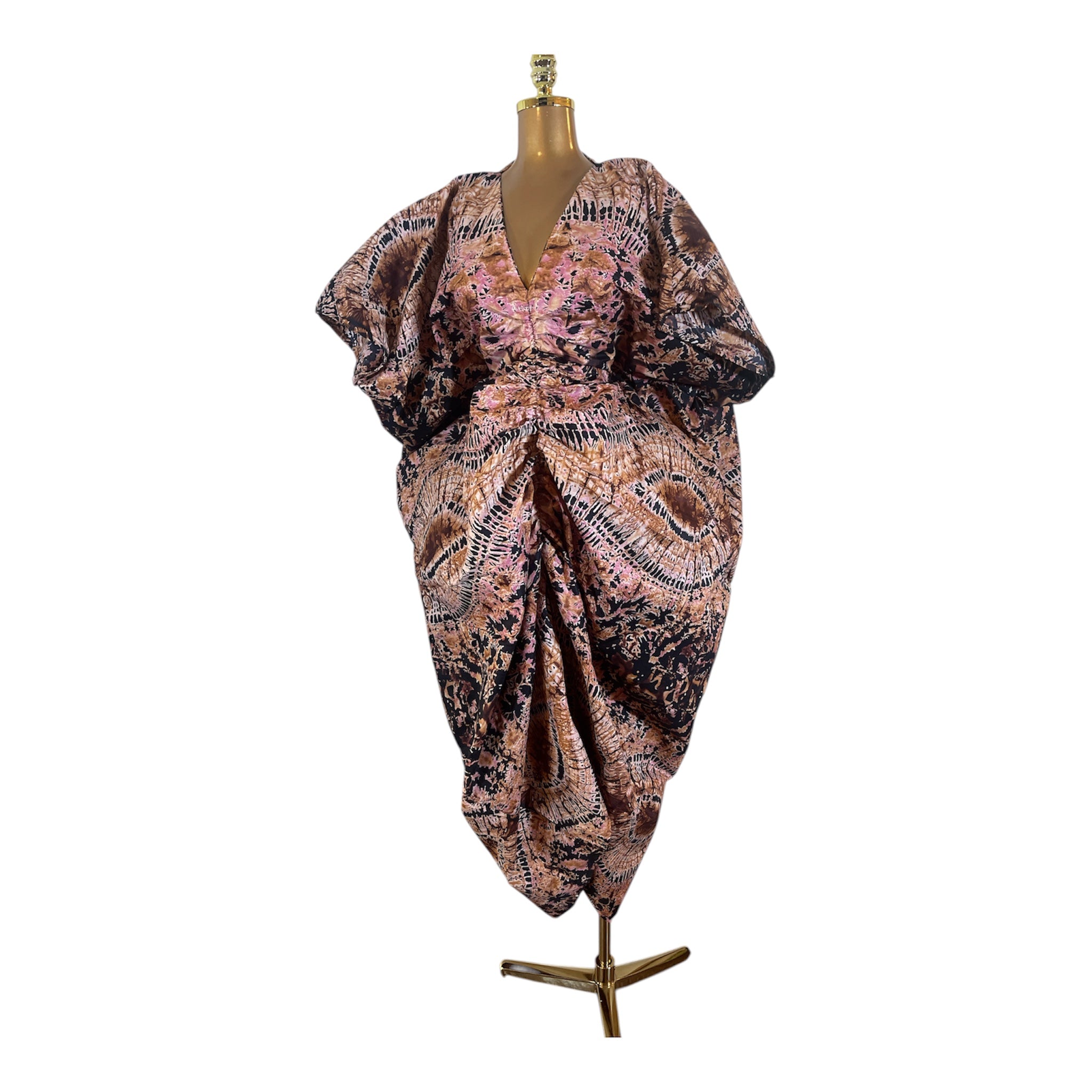 CHIOMA Ruched BUBU  DRESS