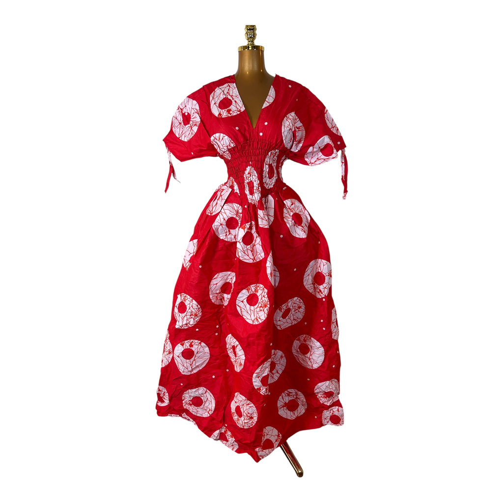 IMADE CINCHED WAIST DRESS