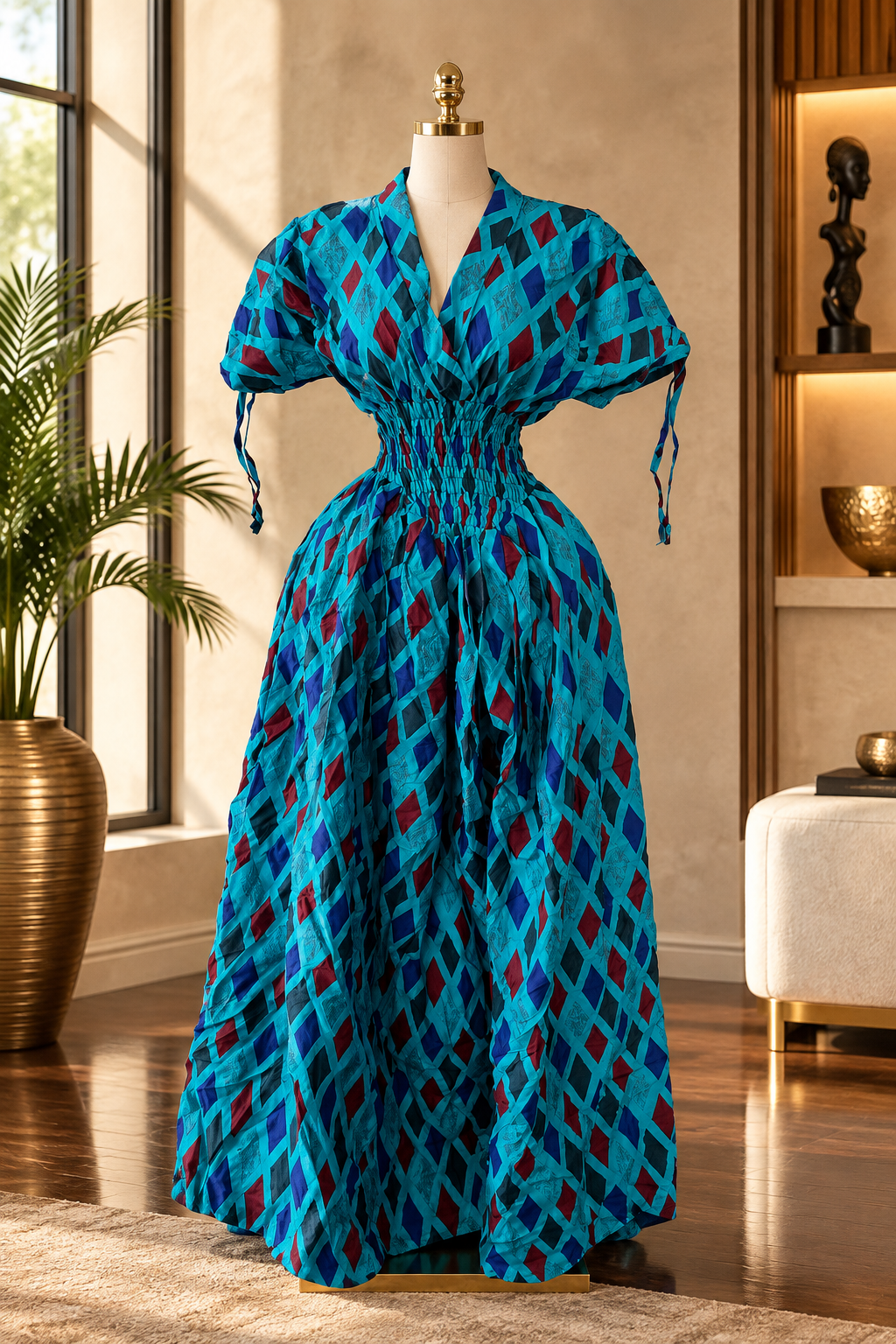 IMADE CINCHED WAIST DRESS
