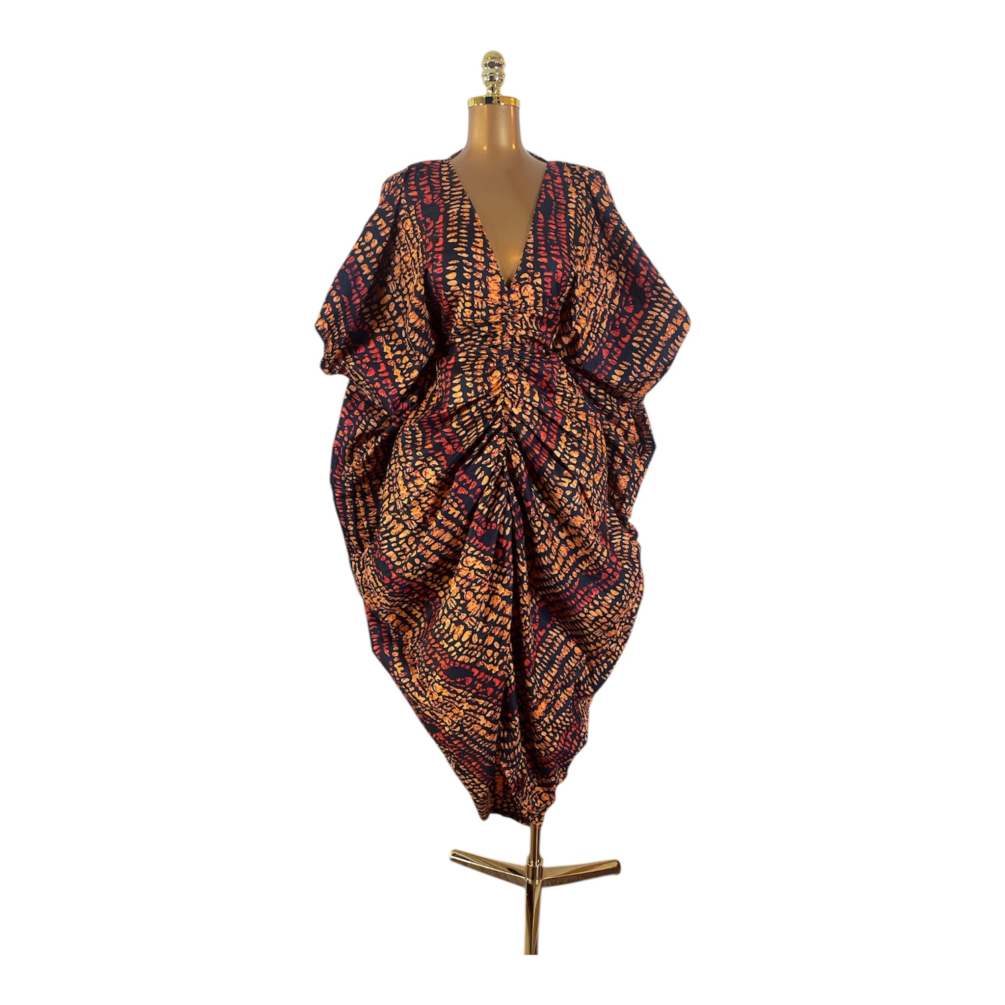 CHIOMA Ruched BUBU  DRESS