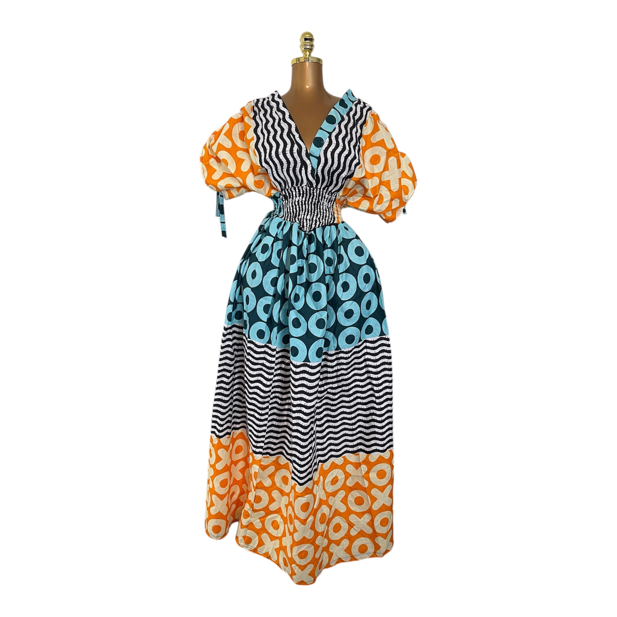 ANNICA DRAWSTRING DRESS