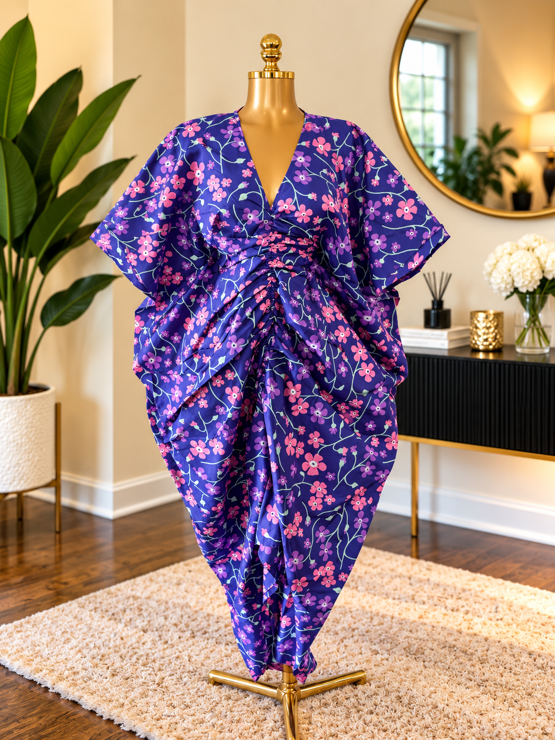 CHIOMA Ruched BUBU  DRESS