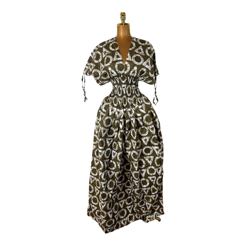 IMADE CINCHED WAIST DRESS