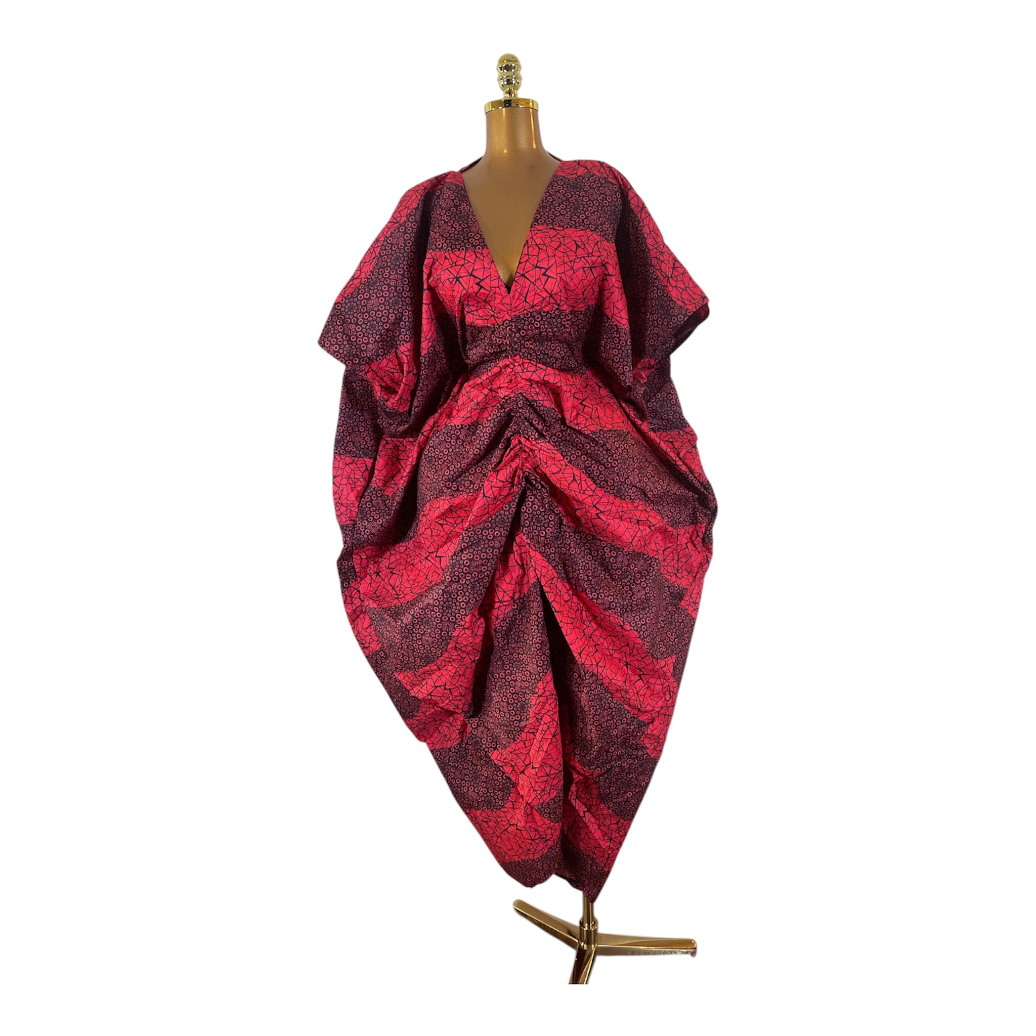 CHIOMA Ruched BUBU  DRESS