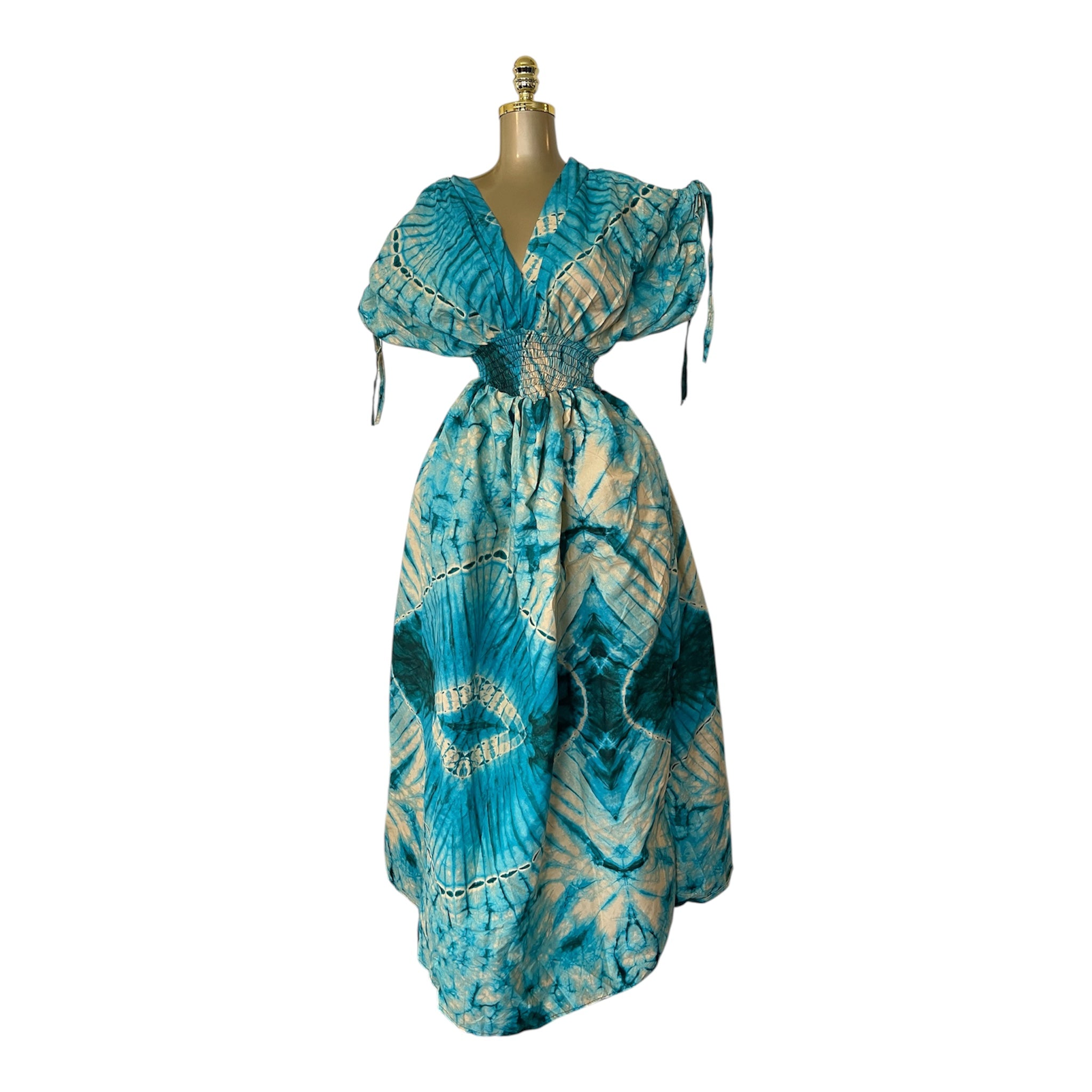 ANNICA DRAWSTRING DRESS