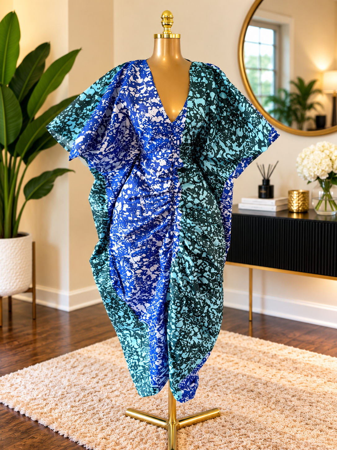 CHIOMA Ruched BUBU  DRESS