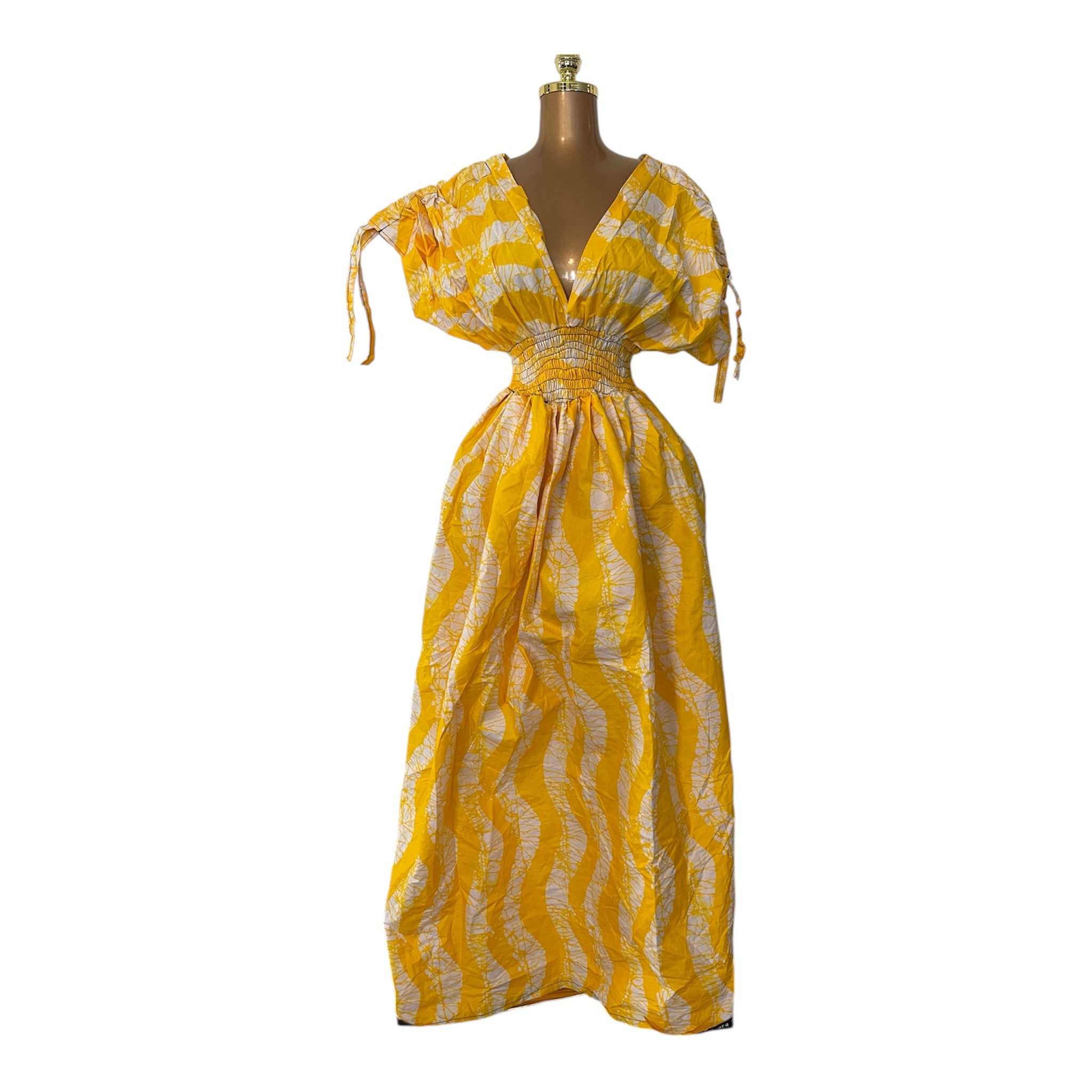 ANNICA DRAWSTRING DRESS