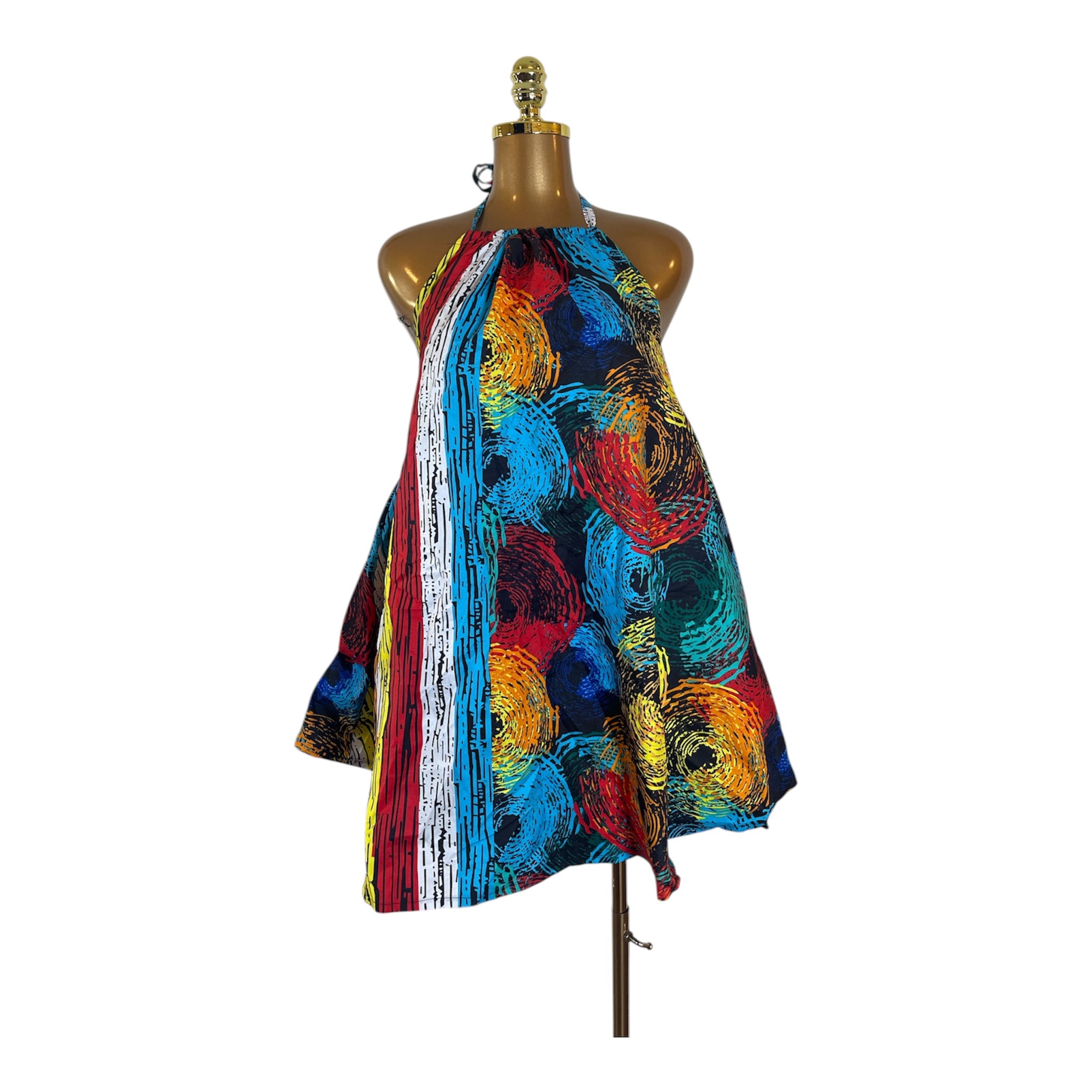 Fremah Mini backless dress