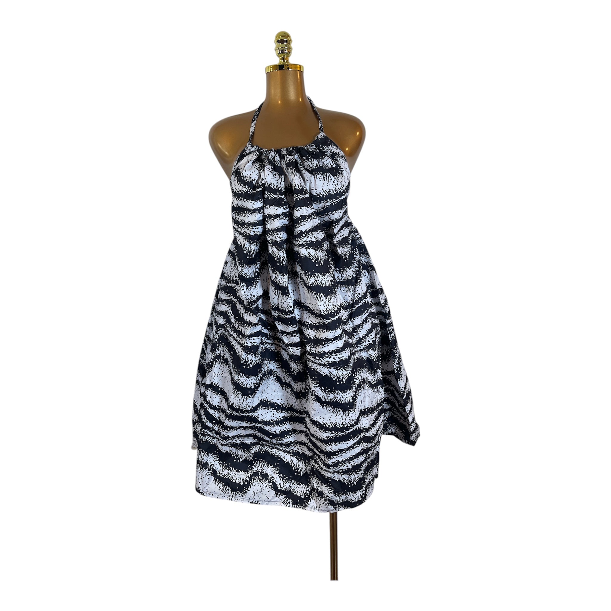 Fremah Mini backless dress