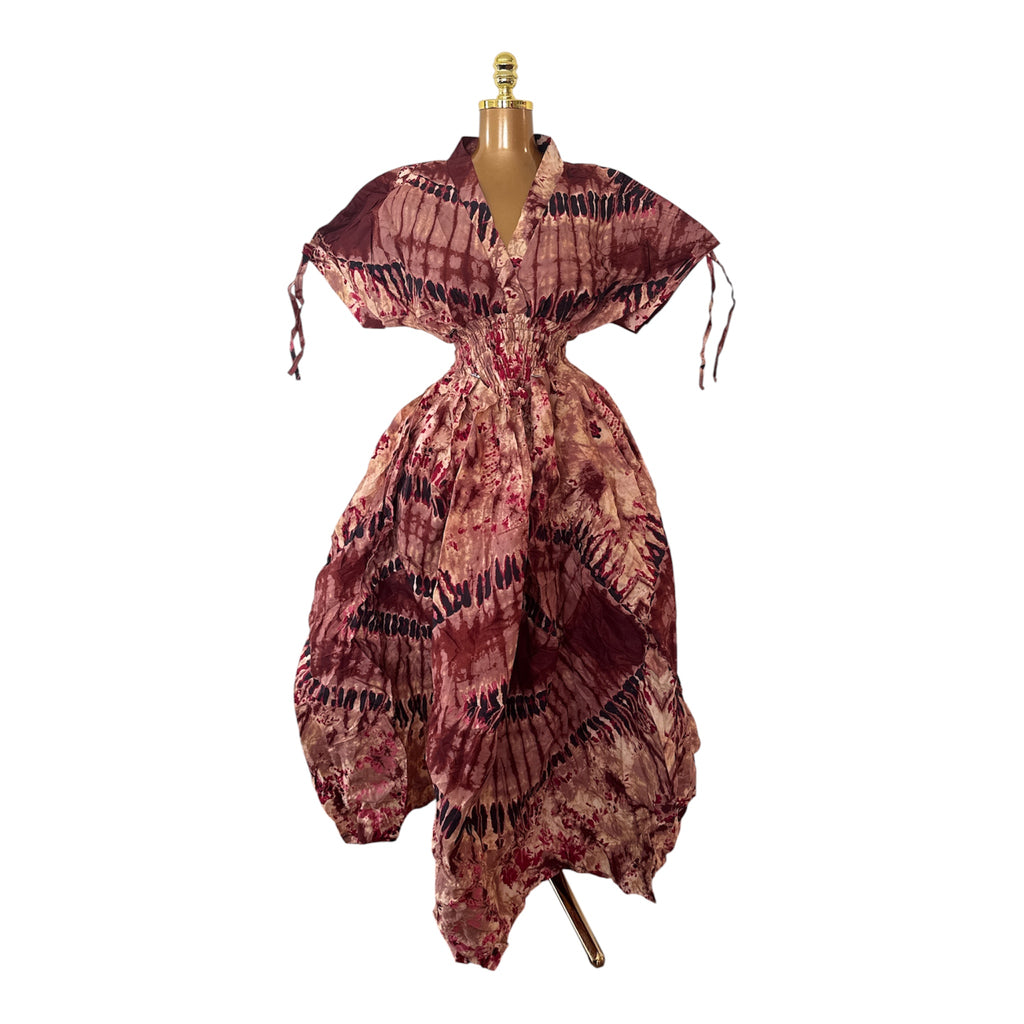 IMADE CINCHED WAIST DRESS