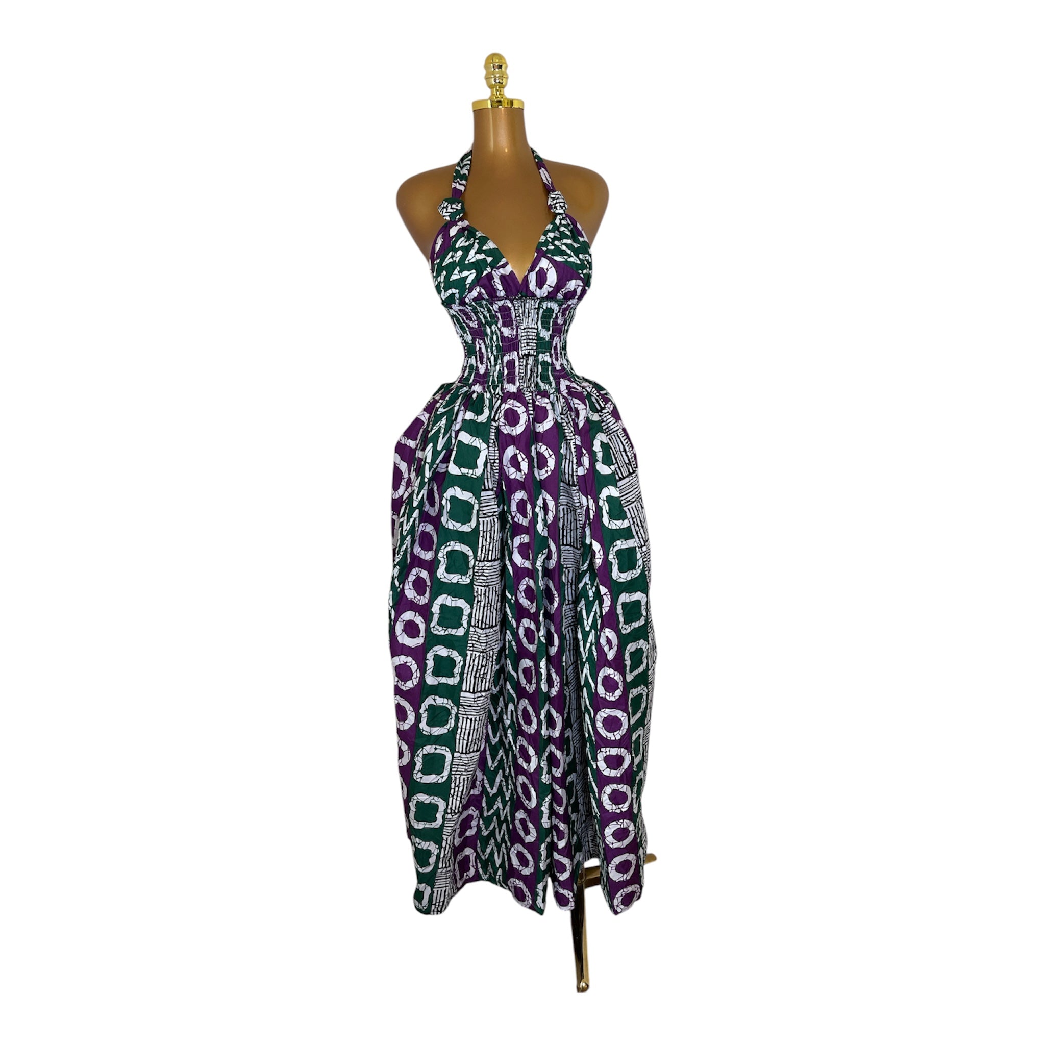 ANNICA SMOKED MAXI DRESS