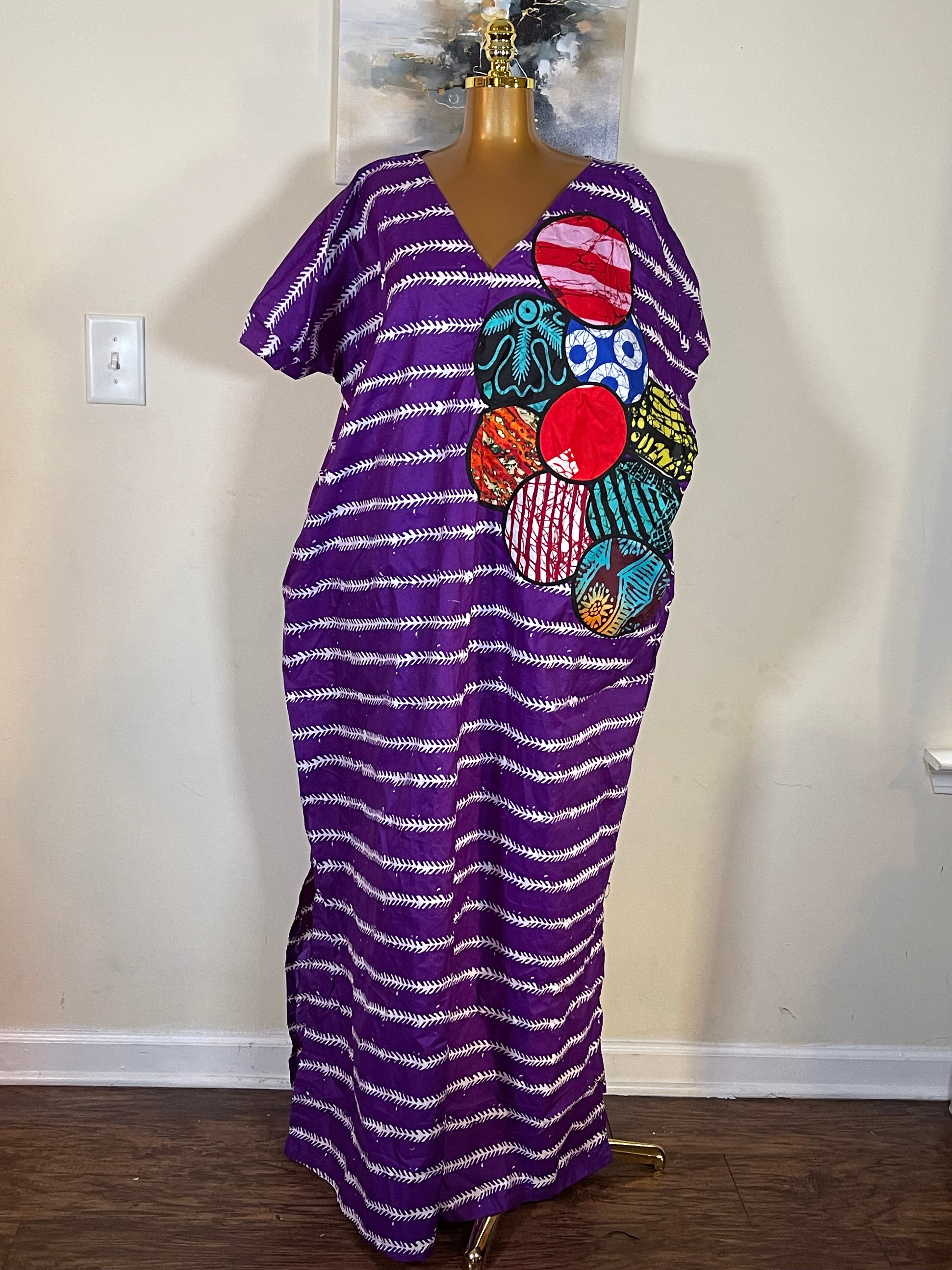 ANKARA PATCHES BUBU DRESS