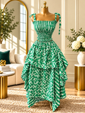 AMINA LUXURY HANDKERCHIEF SKIRT SET