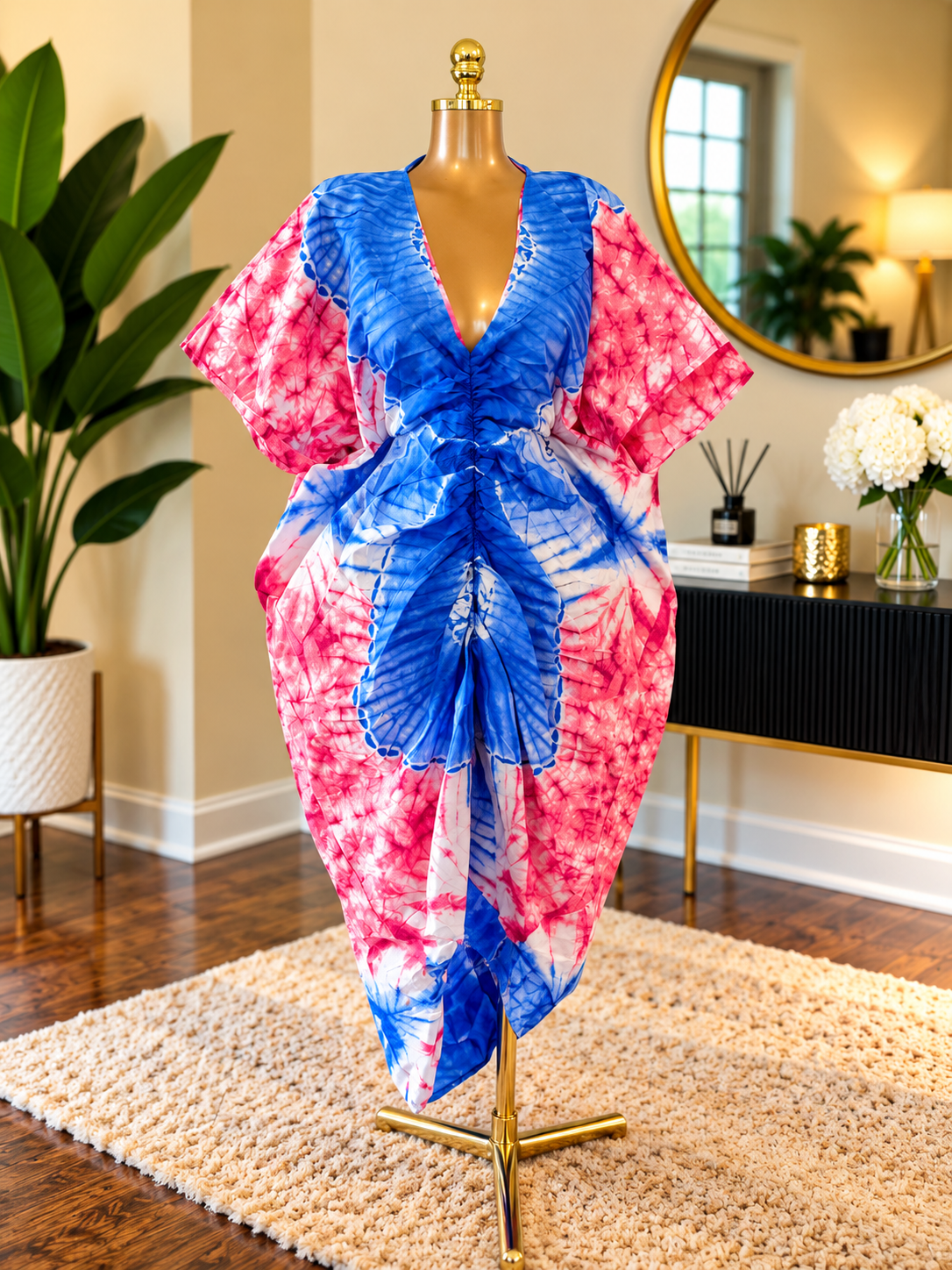 CHIOMA Ruched BUBU  DRESS