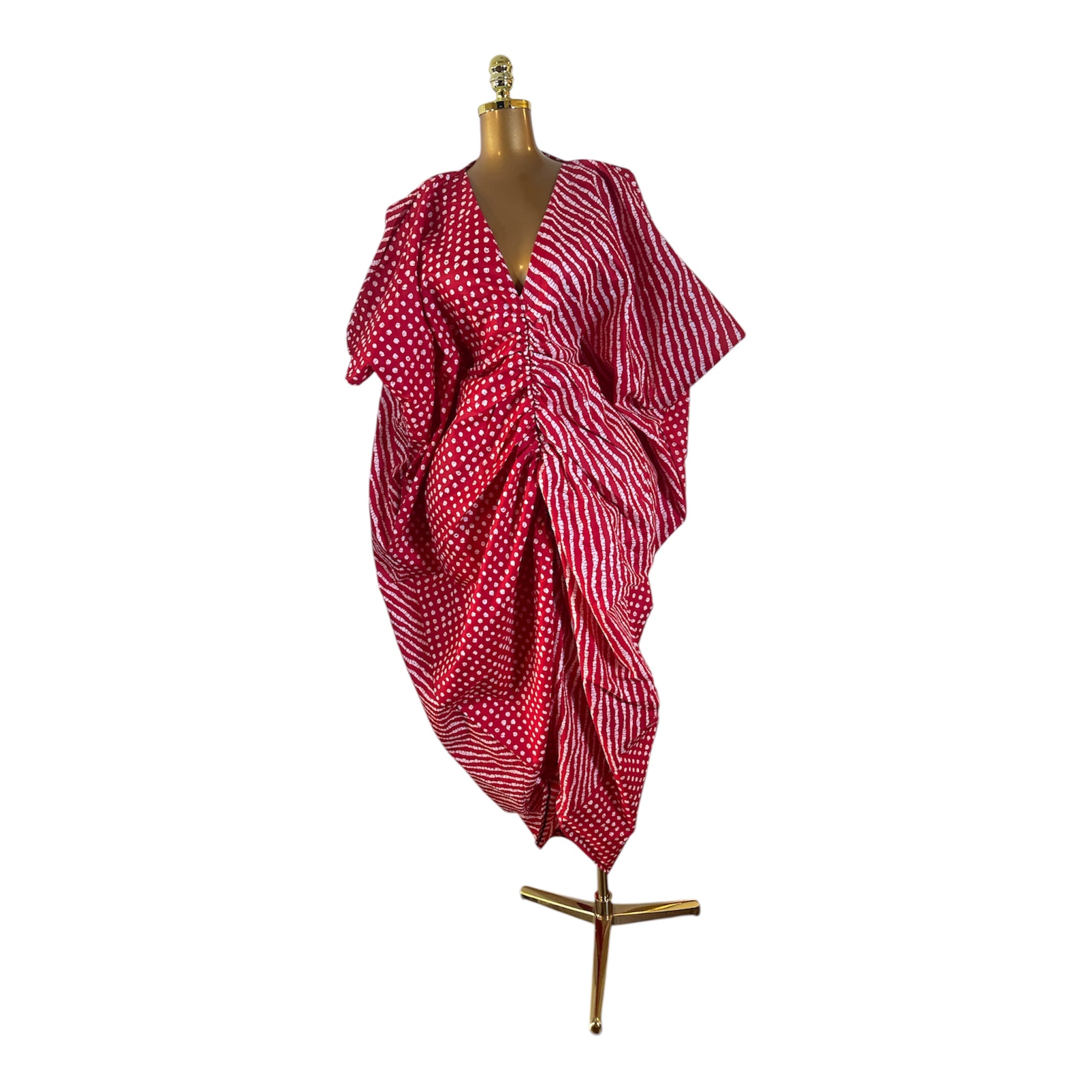 CHIOMA Ruched BUBU  DRESS