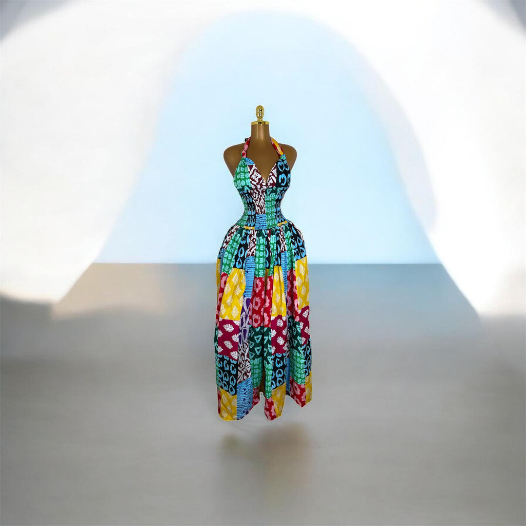 ANNICA SMOKED MAXI DRESS