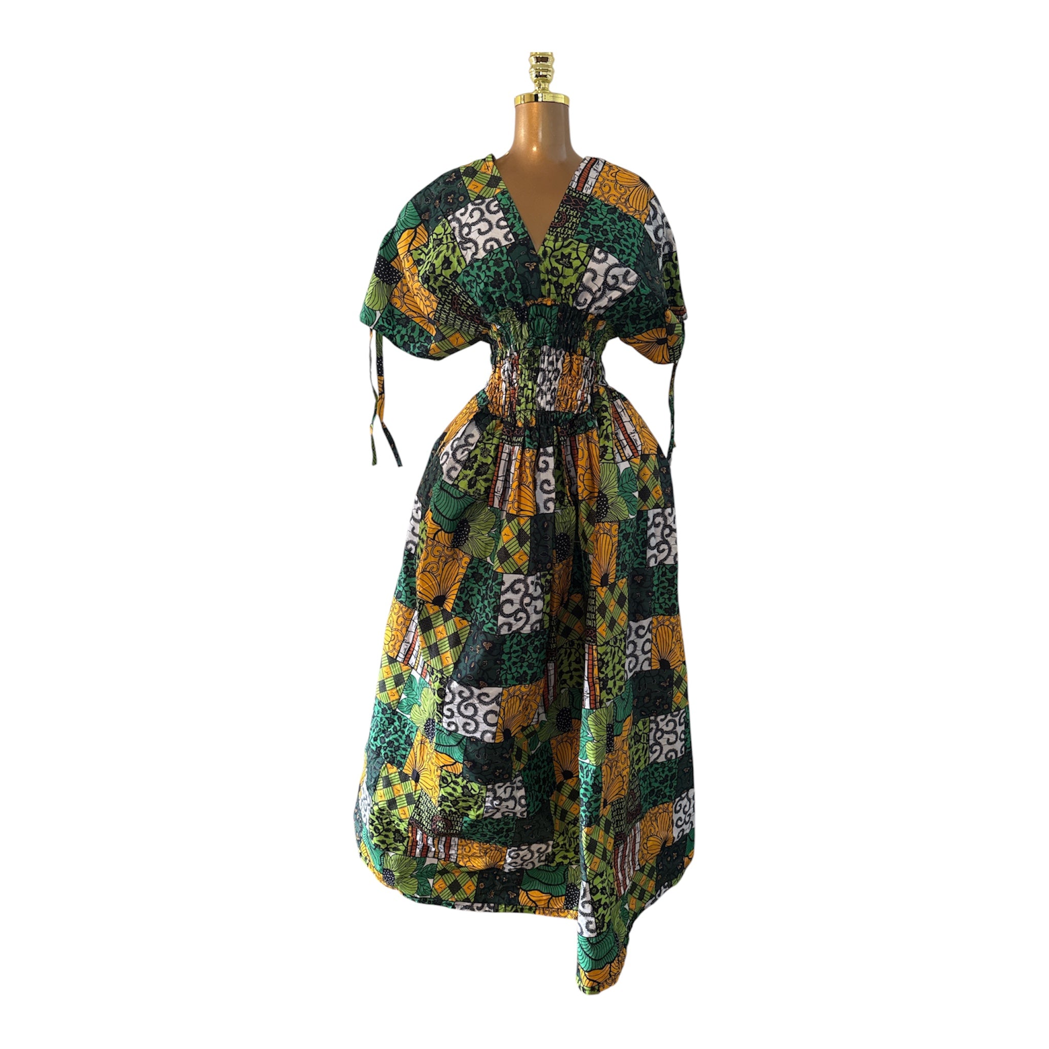 IMADE CINCHED WAIST DRESS
