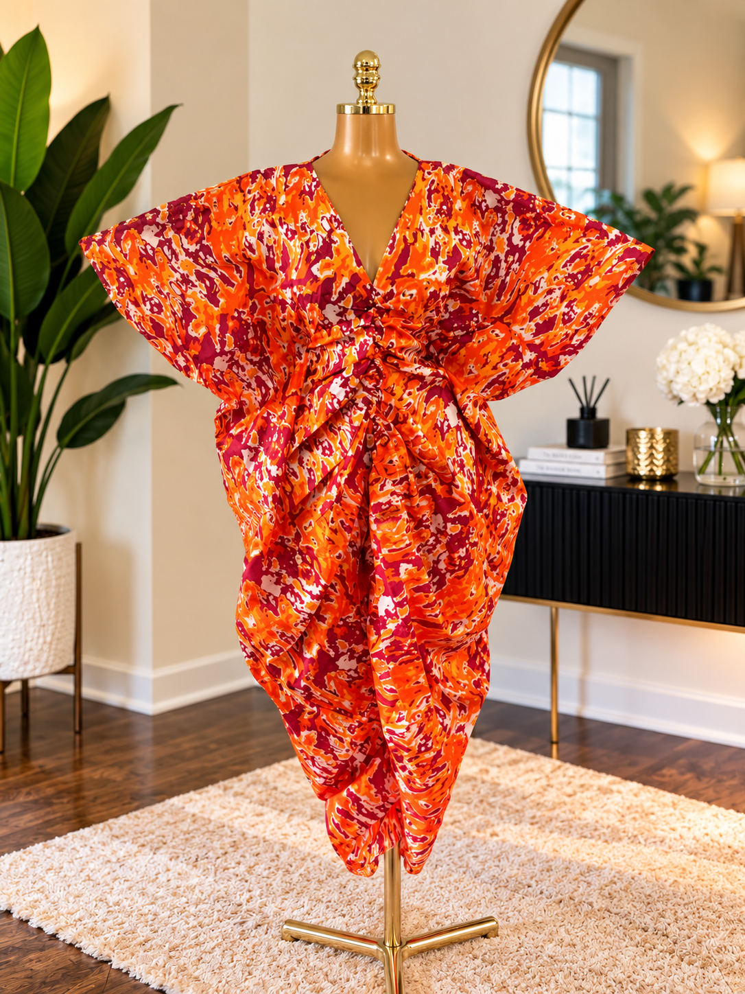 CHIOMA Ruched BUBU  DRESS
