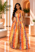 MALISA HALTER NECK DRESS